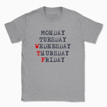 Men's t-shirt "tests"