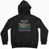 Women hoodie "Move the mountains"