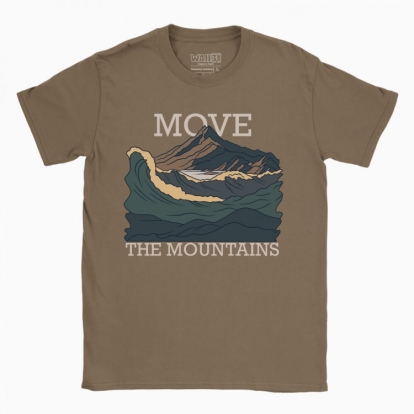 Men's t-shirt "Move the mountains"