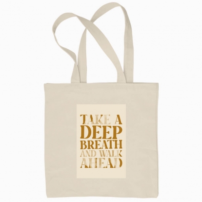 Eco bag "Walk ahead"