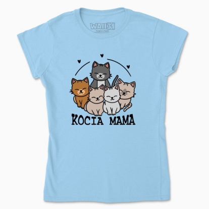 Women's t-shirt "Cat mom"