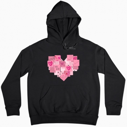 Women hoodie "Sticky notes"
